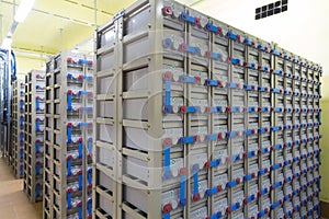 Industrial backup power system photo