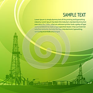 Industrial banner for your text