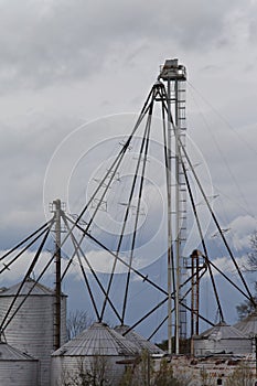 Industrial bins vertical