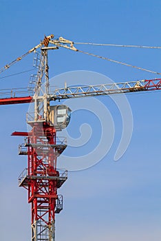Industrial building crane