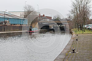 Industrial Buildings and Canal