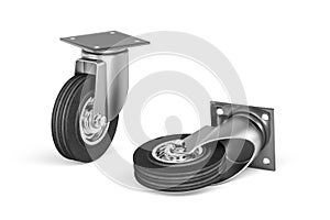 Industrial caster wheels