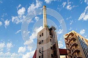 Industrial chimney