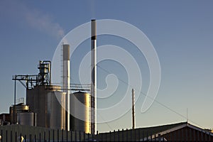 Industrial chimneys and air pollution