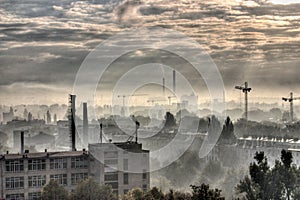 Industrial City - Moonscape photo