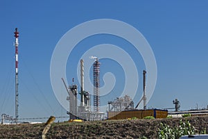 Industrial complex of oil refinery, Portugal