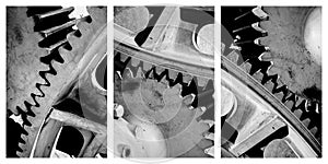 Industrial concept gearwheels 