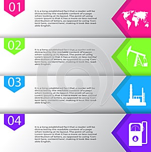 Industrial concept info graphic design,clean vector