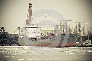 Industrial Container Cargo ship