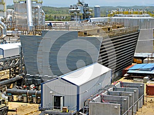 Industrial cooling tower