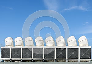 Industrial cooling towers