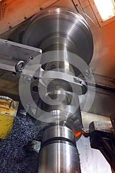 Industrial cutting lathe