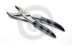 Industrial Cutting Tool on White Background