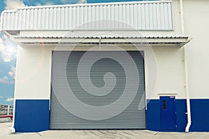 An industrial design for shutter door, Warehouse shutter door.