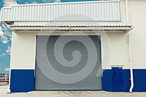 An industrial design for shutter door, Warehouse shutter door, E photo