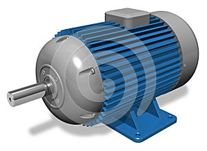 Industrial electric motor