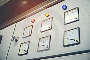 Industrial electrical switch panel