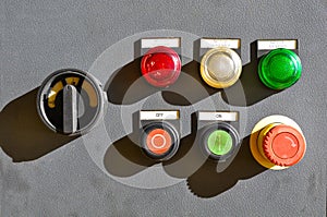 Industrial electrical switch panel