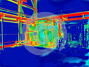 Industrial engineering thermography