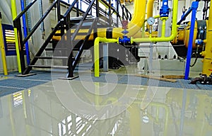 Industrial epoxy floor photo