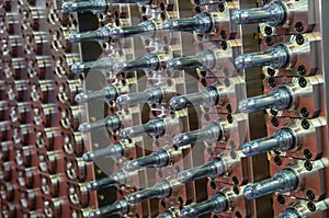 Industrial equipment of PET preforms