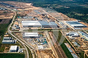 Industrial estate land development