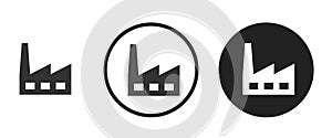 Industrial factory icon