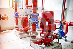 Industrial fire control system