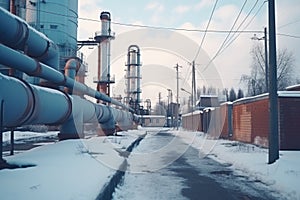Industrial Gas Pipeline Surge