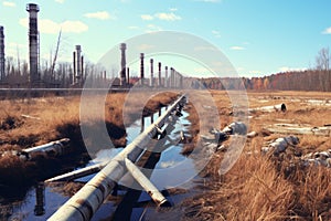 Industrial Gas Pipeline Surge