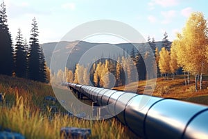 Industrial Gas Pipeline Surge