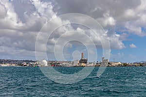 Industrial Harbor of Fort-de-France, Martinique photo