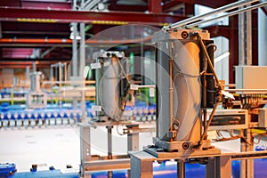 Industrial interior of a generic power plant