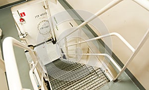 Industrial Interior - metal stairs