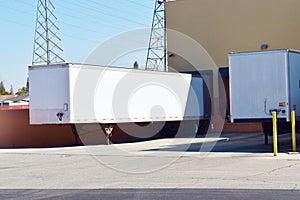 Industrial loading zone for shipping and hauling