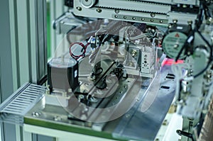 The Industrial machine in the factory semiconductor industry photo