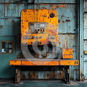 Industrial Machinery: A Gritty Setting photo