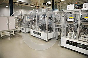 Industrial Manufacturing Factory, Automation Machines photo