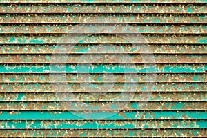 Rusty Old Grid. Landscape orientation.