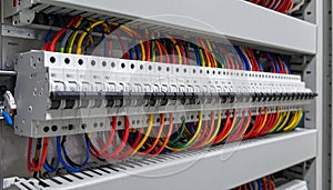Industrial network cable patch panel system