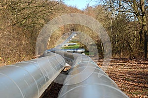 Industrial oil pipeline