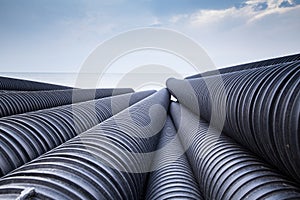 Industrial plastic pipe