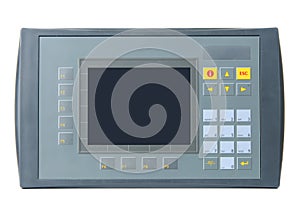 Industrial PLC with built-in operator panel