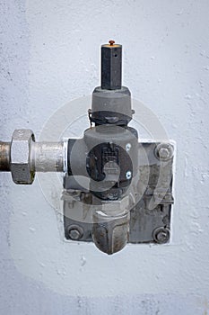 An industrial pressure safety valve, abbreviated as `psv`