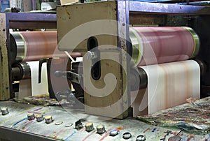 Industrial printing machine