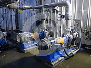 Industrial Pumps and Pipes