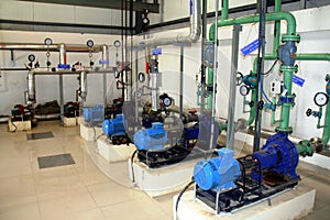 Industrial pumps, pipes and valves