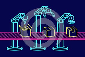 Industrial robot arm