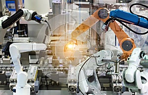 Industrial robot mechanical arm of Electronic Parts Manufacturing