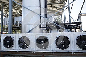 Industrial rotator, air conditioner. Equipment for the winery and brewing